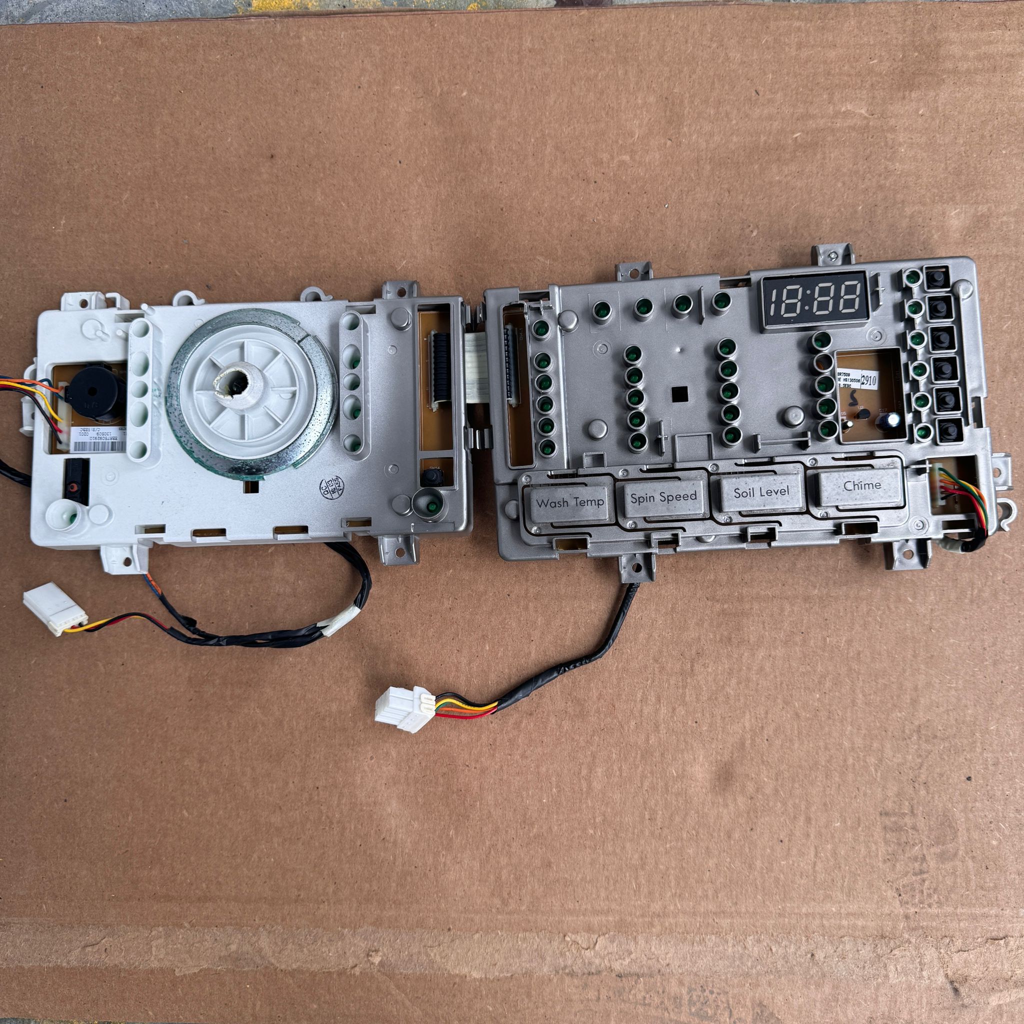 Kenmore Washer Display PCB Assembly EBR75092909 Kenmore Washer Display PCB Assembly EBR75092909